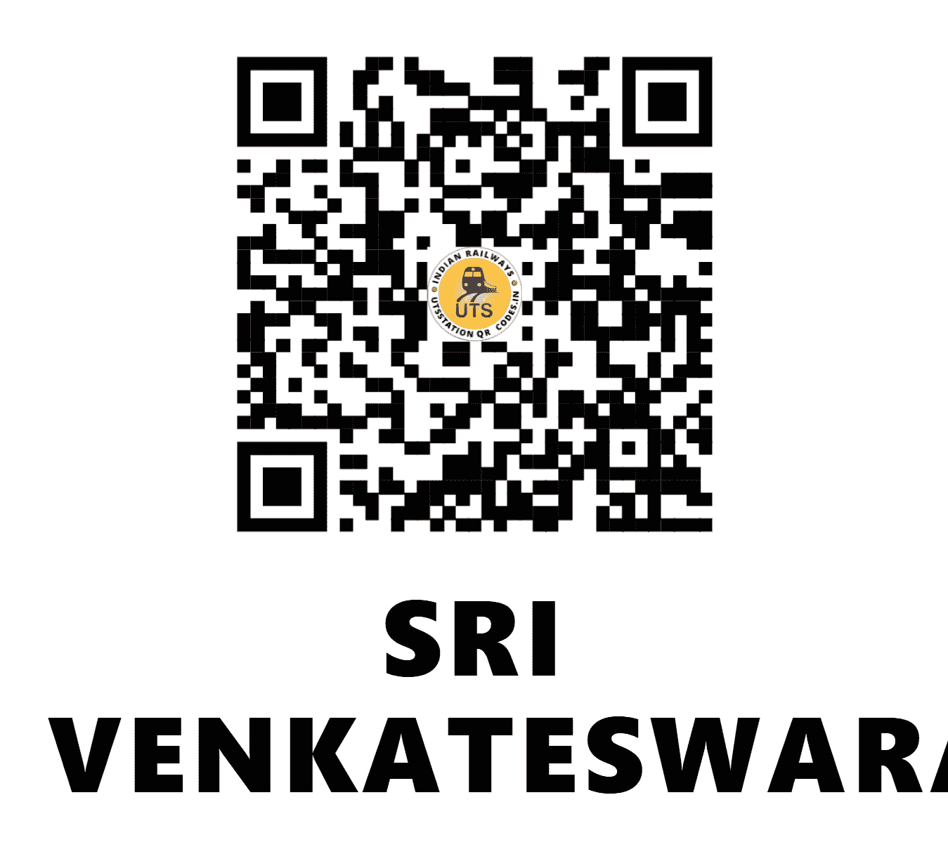 UTS QR Code for SRI VENKATESWARAPALE - SVPM - SC ()