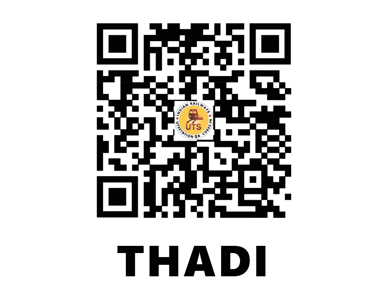 UTS QR Code for THADI - THY - SC ()
