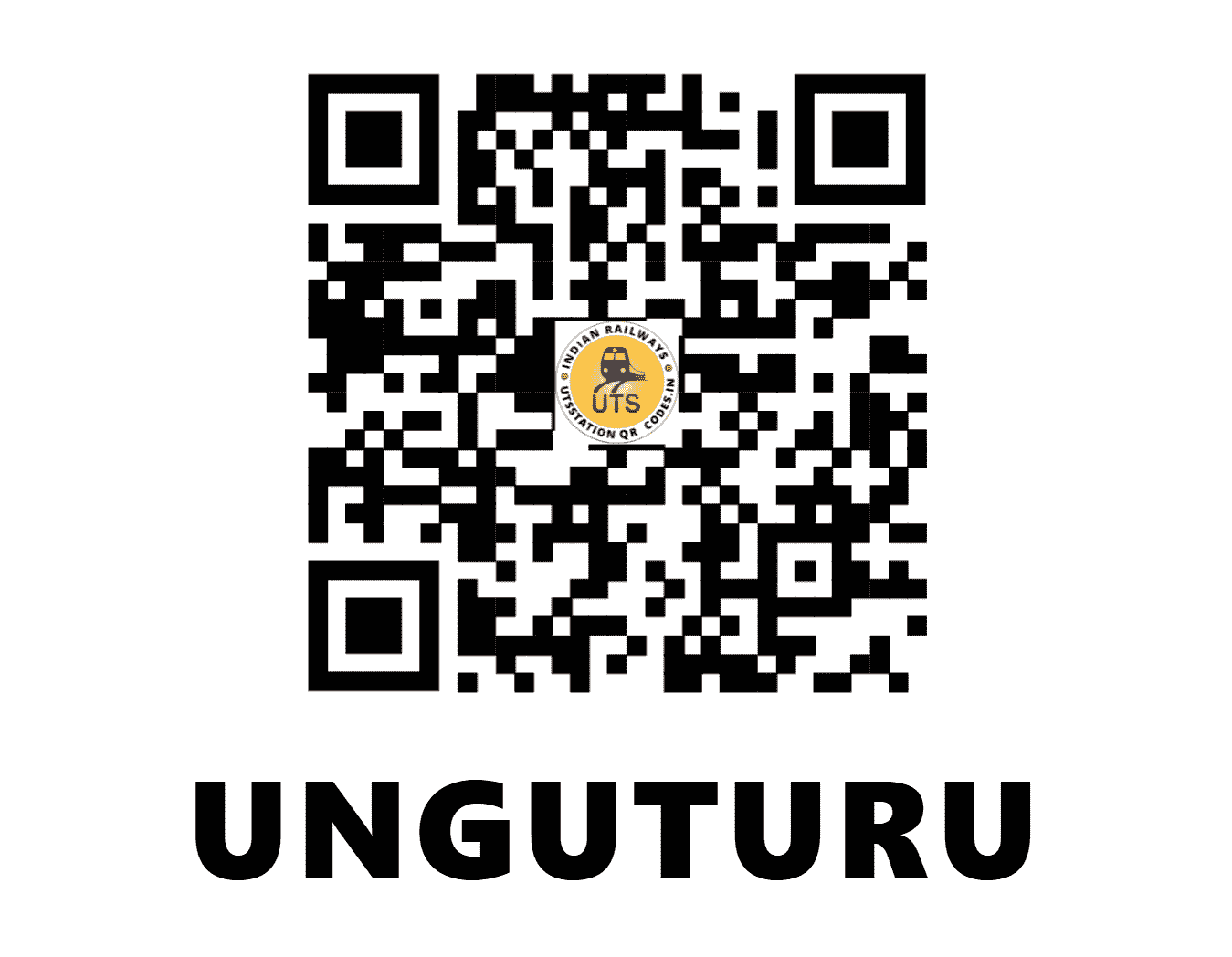 UTS QR Code for UNGUTURU - VGT - SC ()