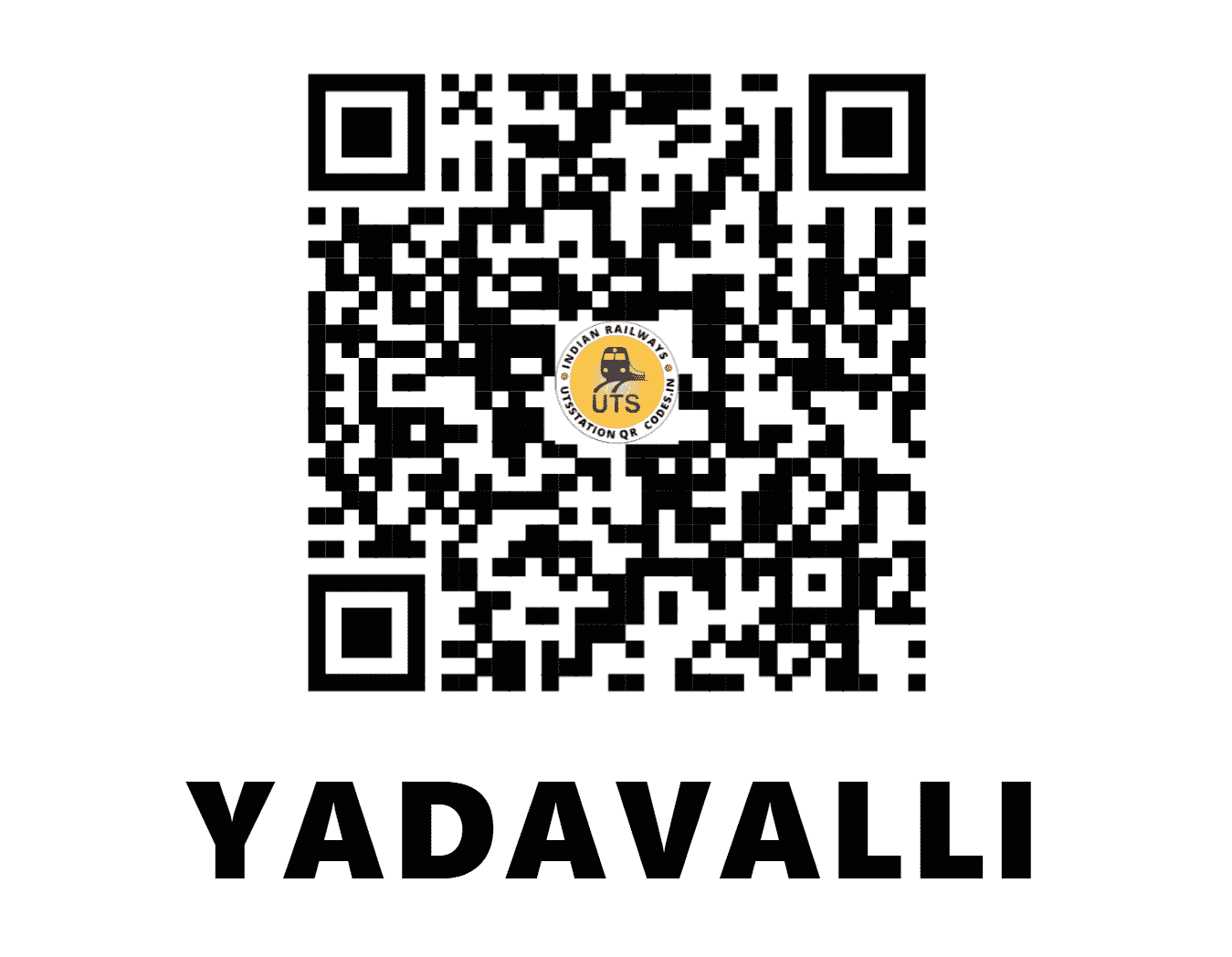 UTS QR Code for YADAVALLI - YADA - SC ()