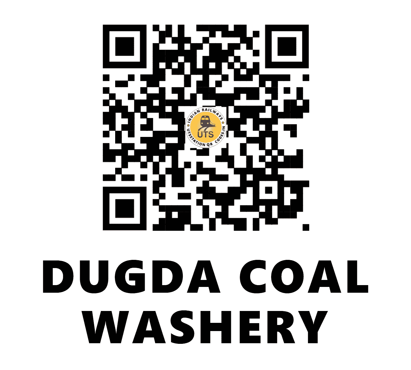 UTS QR Code for DUGDA COAL WASHERY - DUGD - SE ()