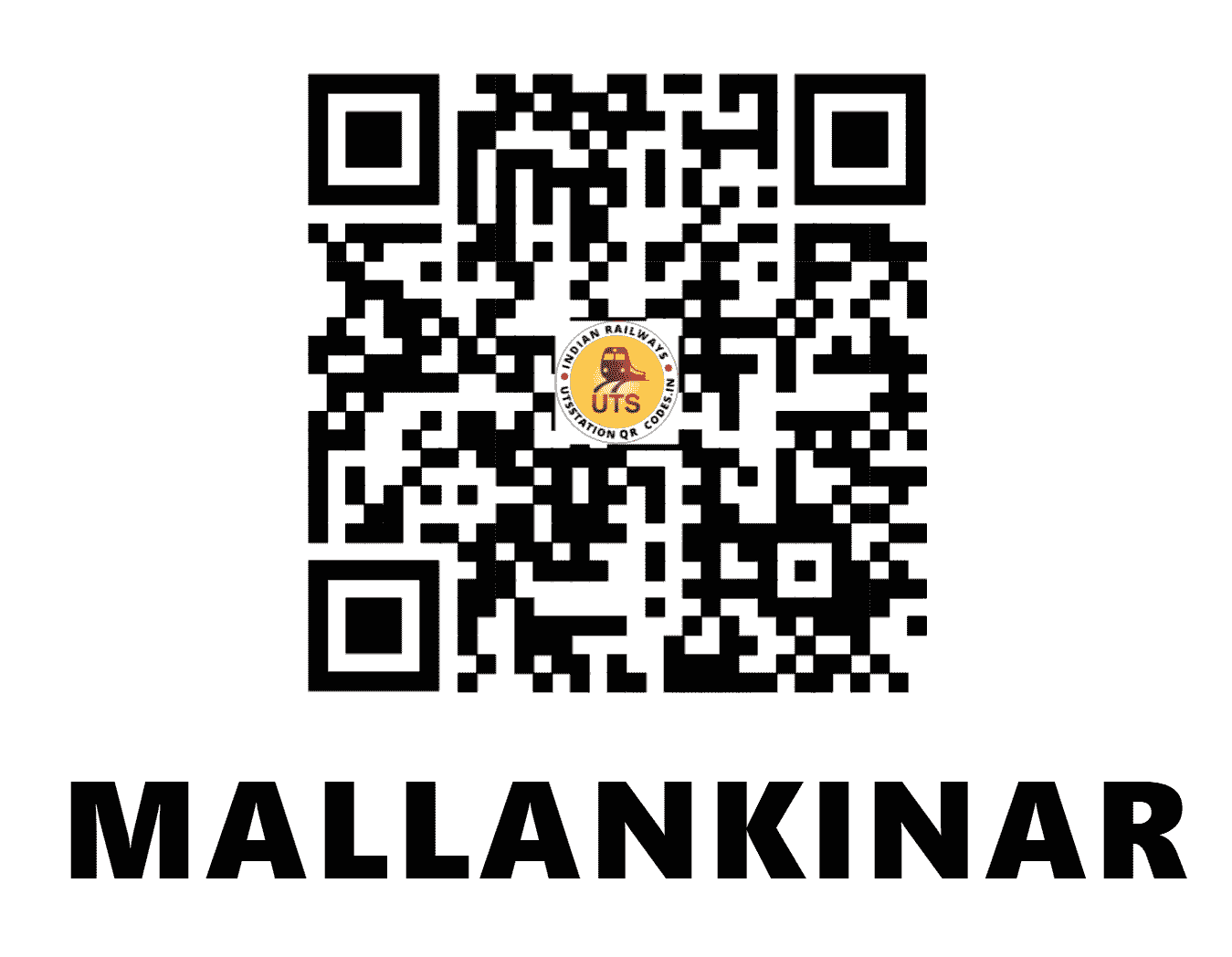 UTS QR Code for MALLANKINAR - MNKR - SR ()