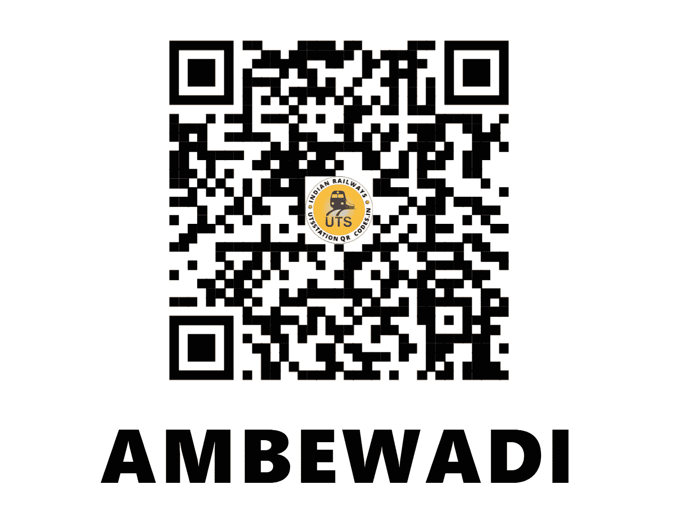 UTS QR Code for AMBEWADI - AVA - SW ()