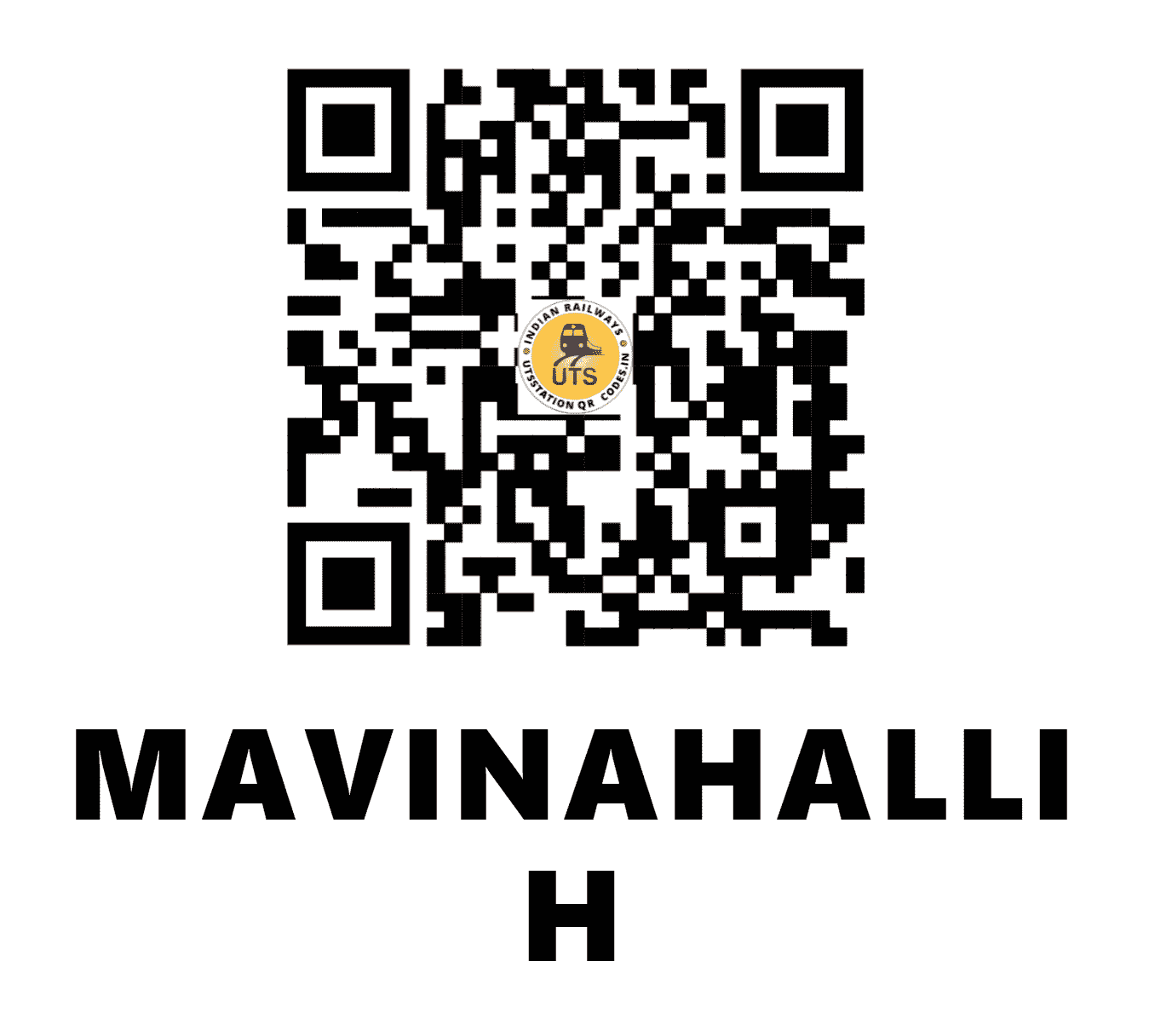 UTS QR Code for MAVINAHALLI H - MVHL - SW ()