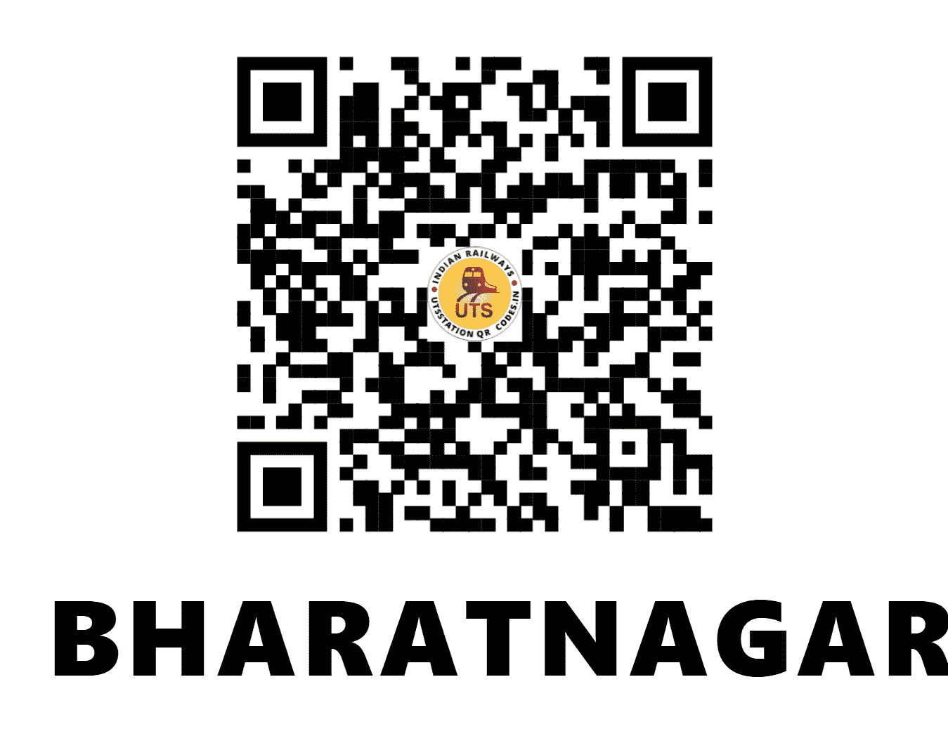 UTS QR Code for BHARATNAGAR - BTNR - SC (TELANGANA)