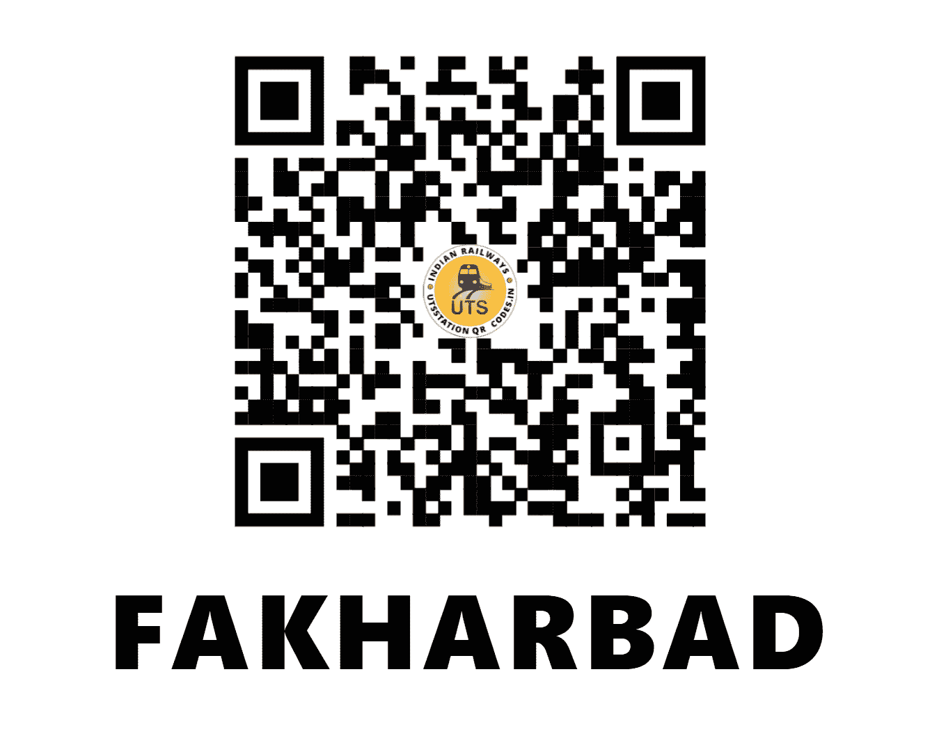 UTS QR Code for FAKHARBAD - FKB - SC (TELANGANA)