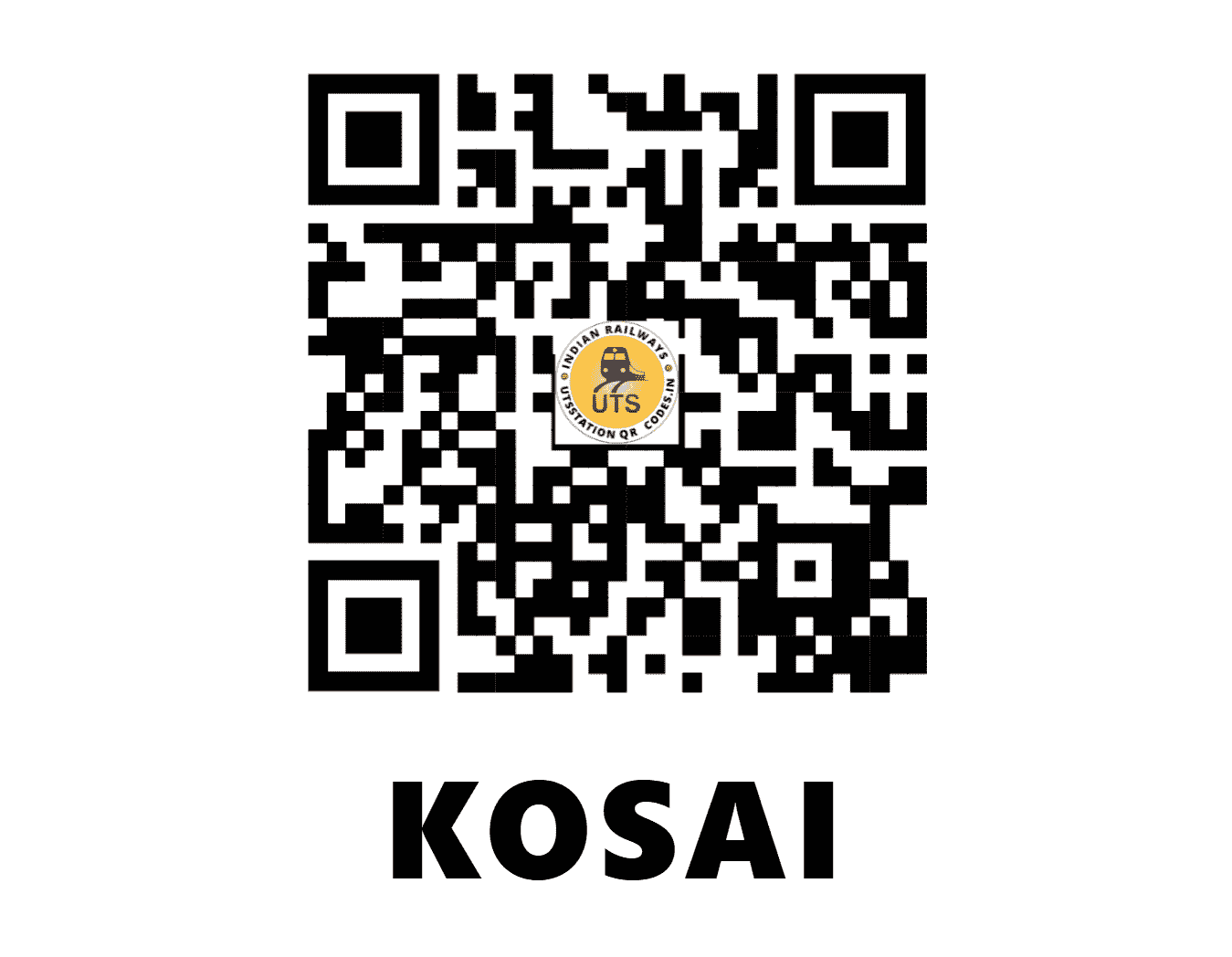 UTS QR Code for KOSAI - KSAE - SC (TELANGANA)