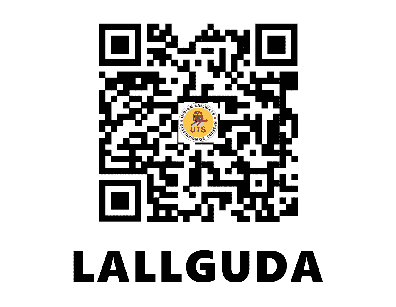 UTS QR Code for LALLGUDA - LGD - SC (TELANGANA)