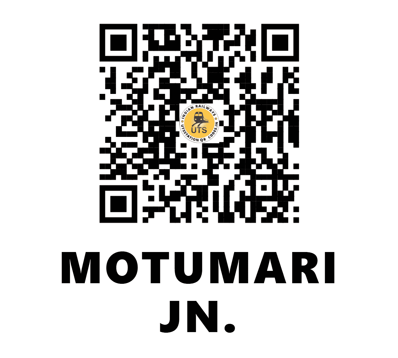 UTS QR Code for MOTUMARI JN. - MTMI - SC (TELANGANA)