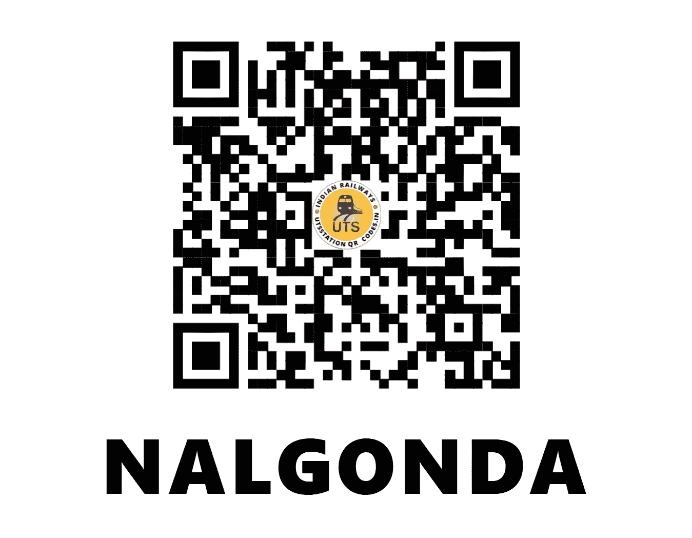 UTS QR Code for NALGONDA - NLDA - SC (TELANGANA)
