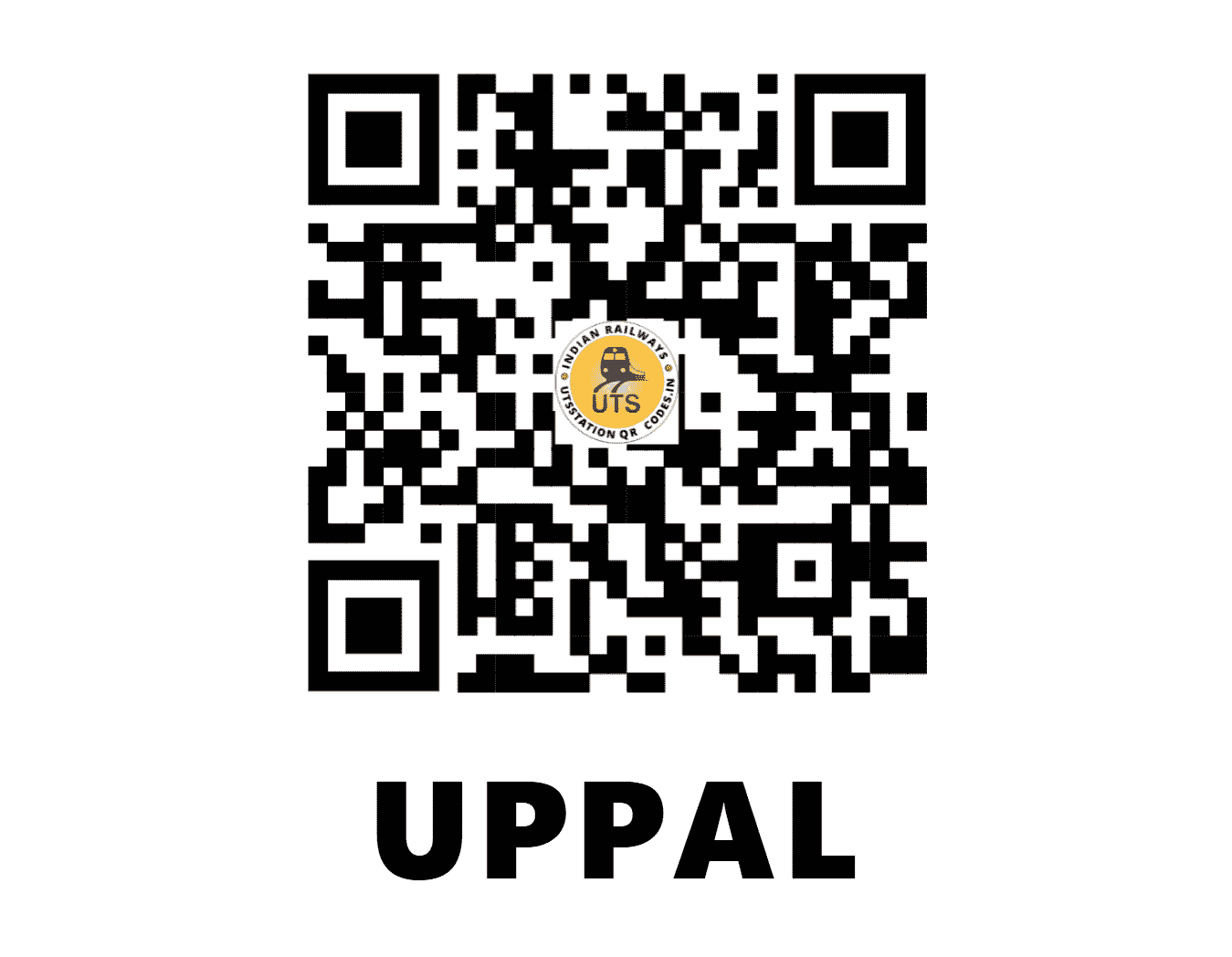 UTS QR Code for UPPAL - OPL - SC (TELANGANA)