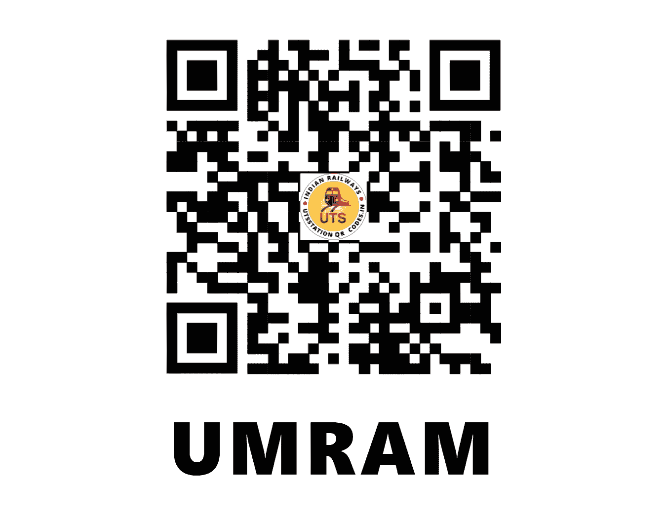 UTS QR Code for UMRAM - UMM - SC (TELANGANA)
