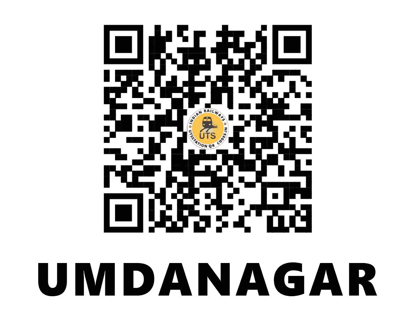 UTS QR Code for UMDANAGAR - UR - SC (TELANGANA)