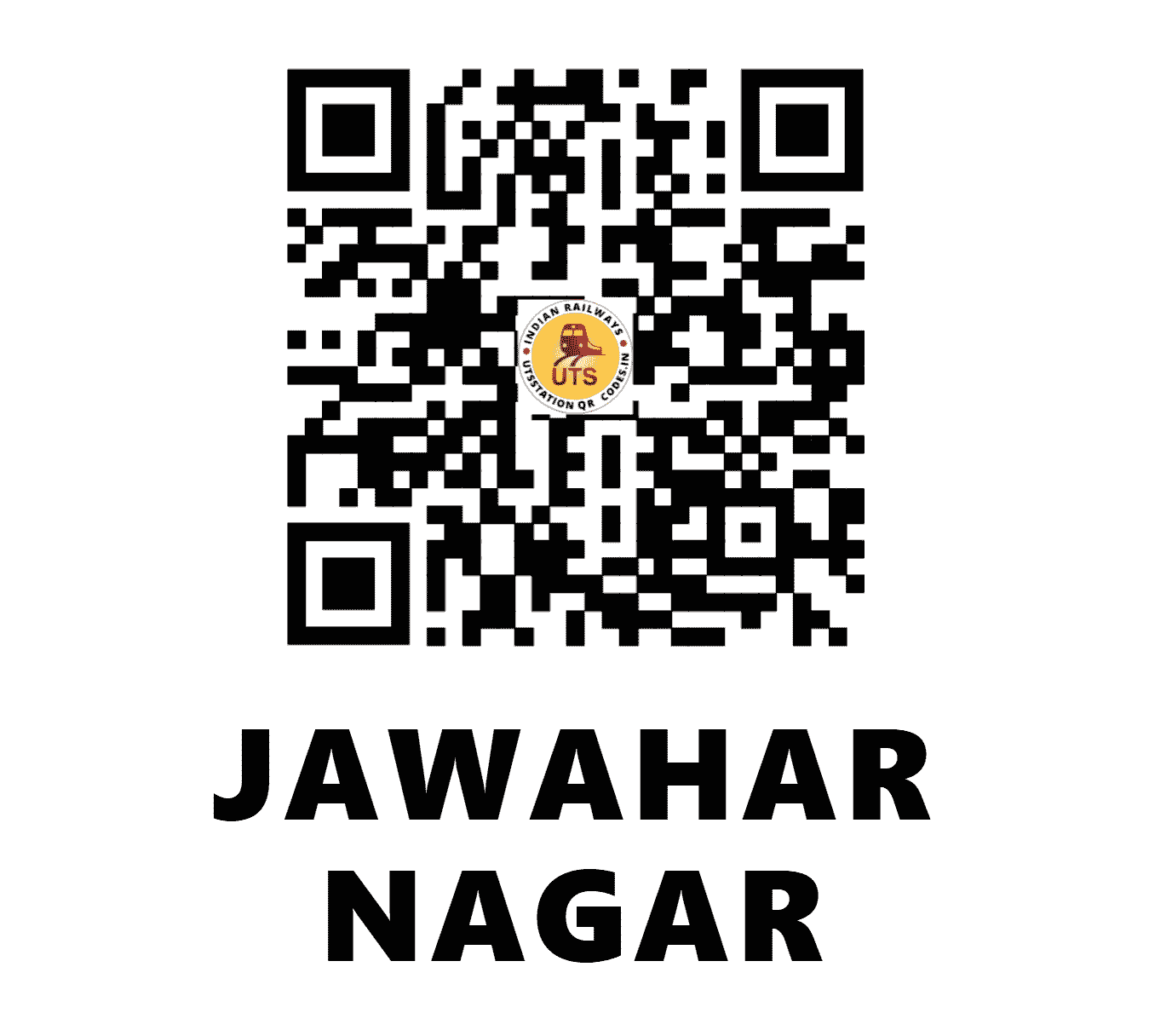 UTS QR Code for JAWAHAR NAGAR - JWNR - NF (TRIPURA)