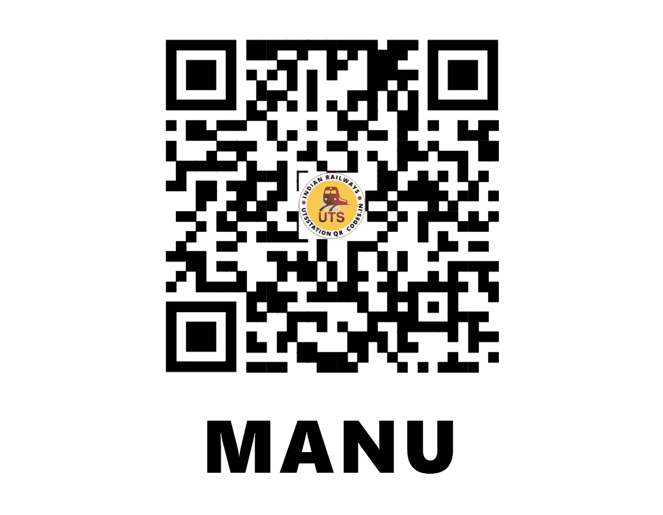 UTS QR Code for MANU - MANU - NF (TRIPURA)