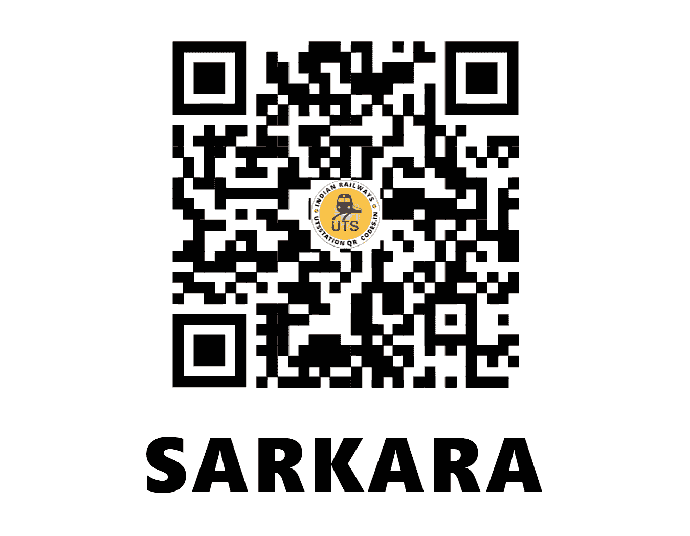 UTS QR Code for SARKARA - SKX - NE (UTTARAKHAND)