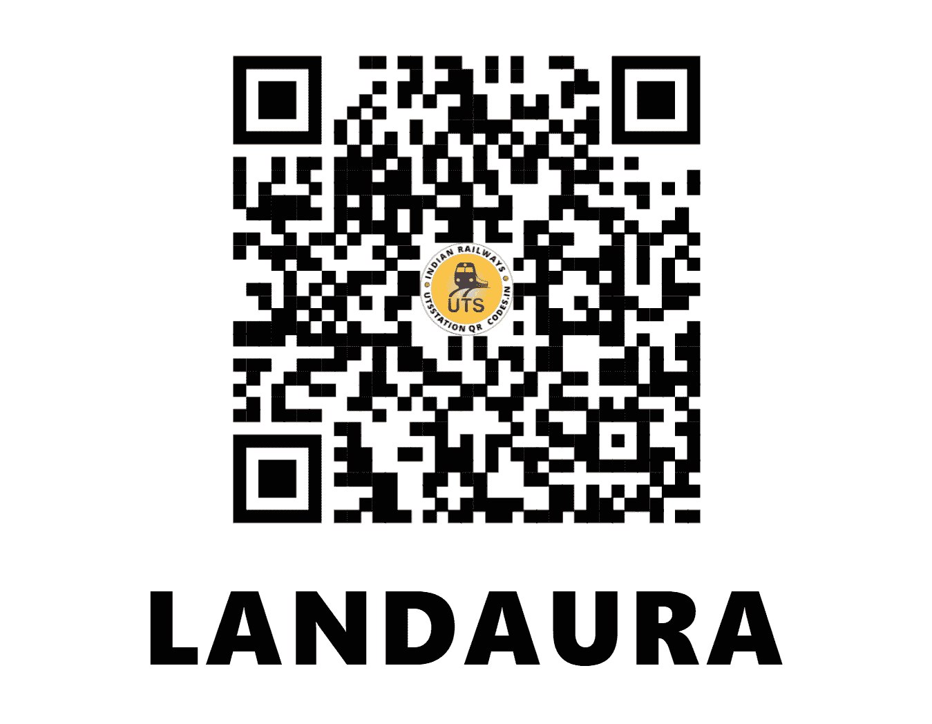 UTS QR Code for LANDAURA - LDR - NR (UTTARAKHAND)
