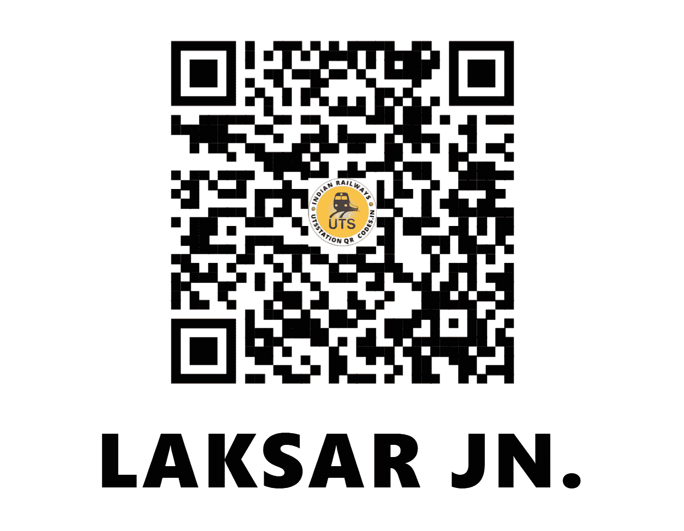 UTS QR Code for LAKSAR JN. - LRJ - NR (UTTARAKHAND)