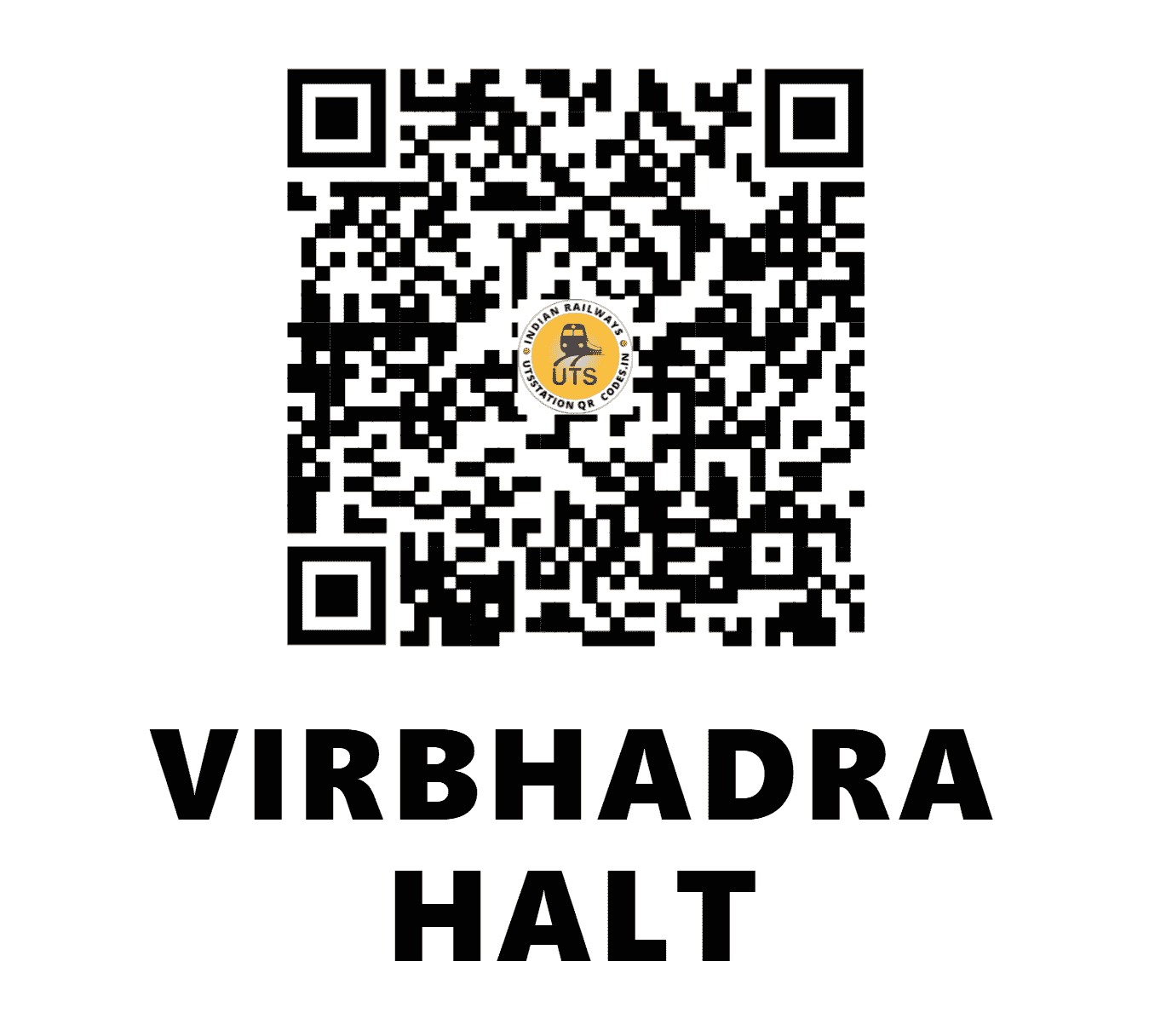 UTS QR Code for VIRBHADRA HALT - VRH - NR (UTTARAKHAND)