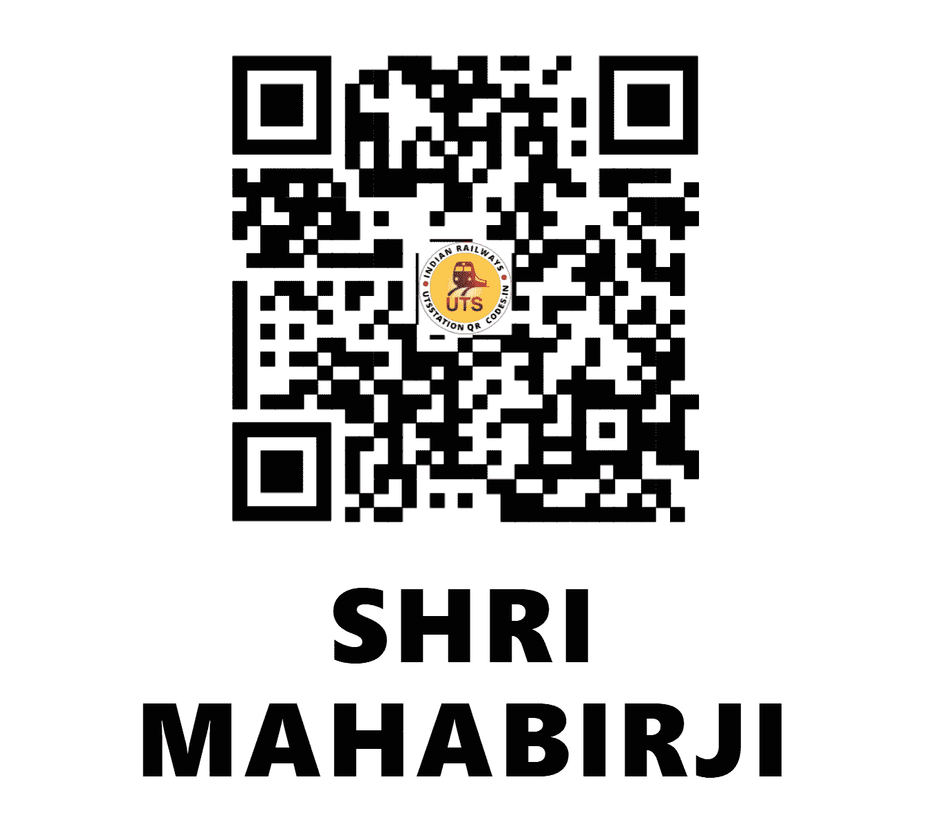 UTS QR Code for SHRI MAHABIRJI - SMBJ - WC ()