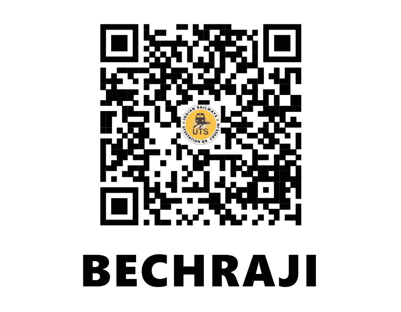 UTS QR Code for BECHRAJI - BHRJ - WR ()