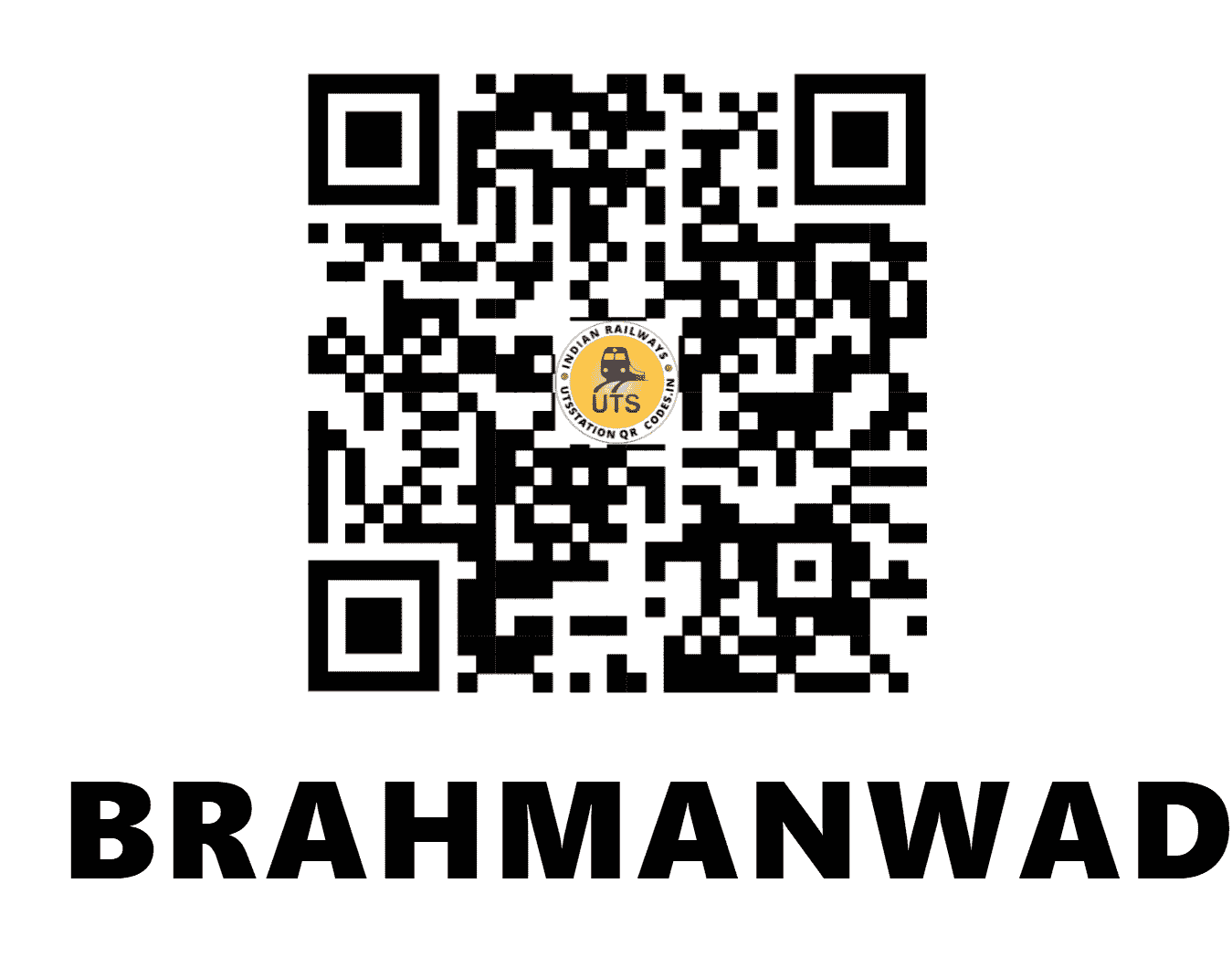 UTS QR Code for BRAHMANWADA - BMDI - WR ()