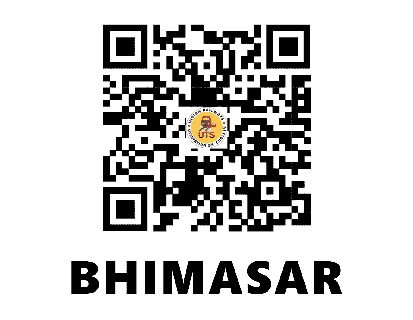 UTS QR Code for BHIMASAR - BMSR - WR ()