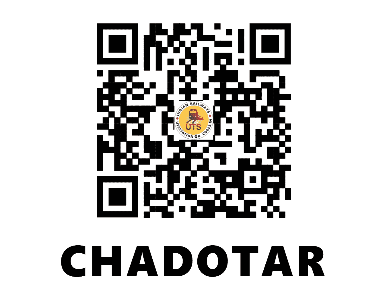 UTS QR Code for CHADOTAR - CDQ - WR ()