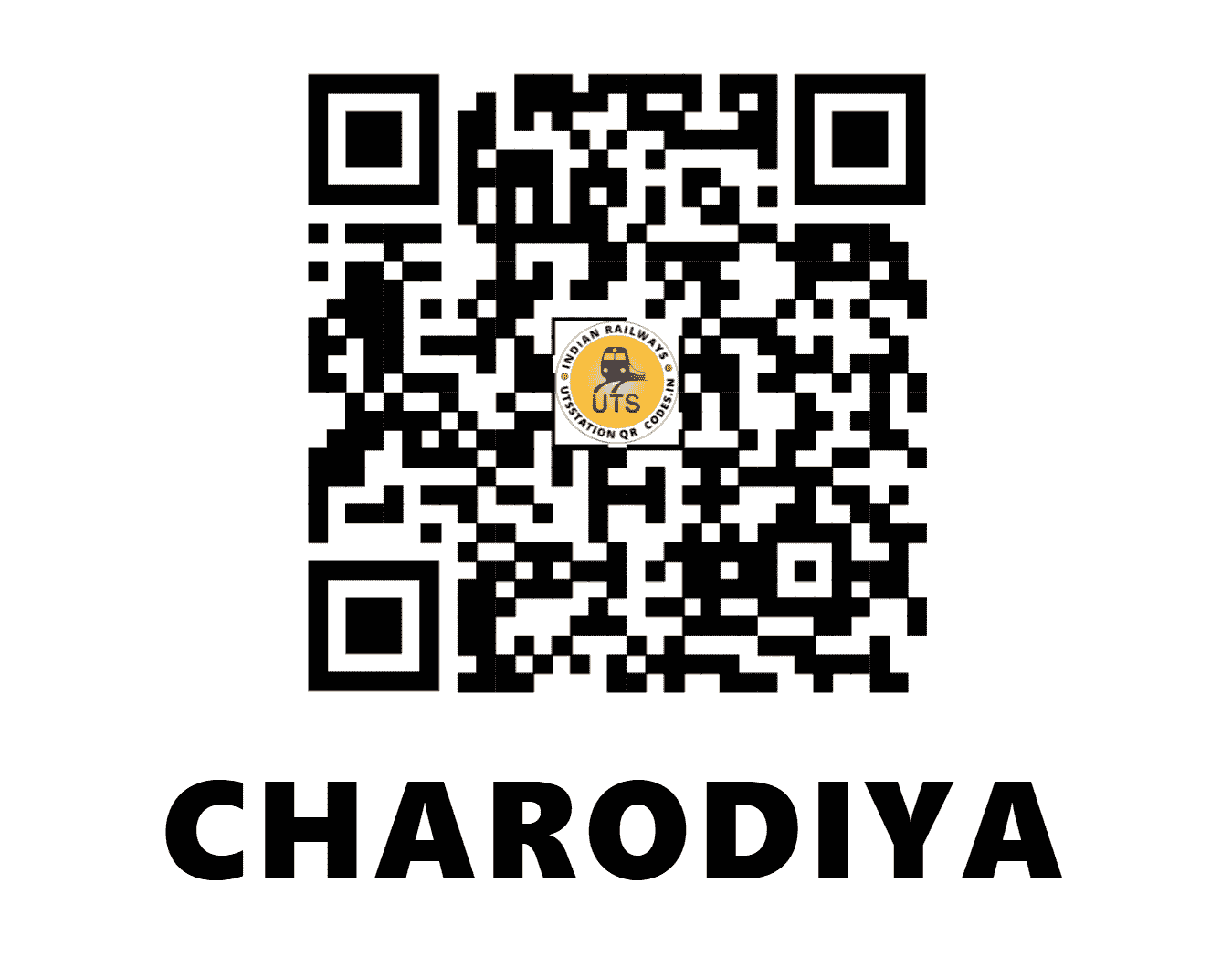 UTS QR Code for CHARODIYA - CHRD - WR ()