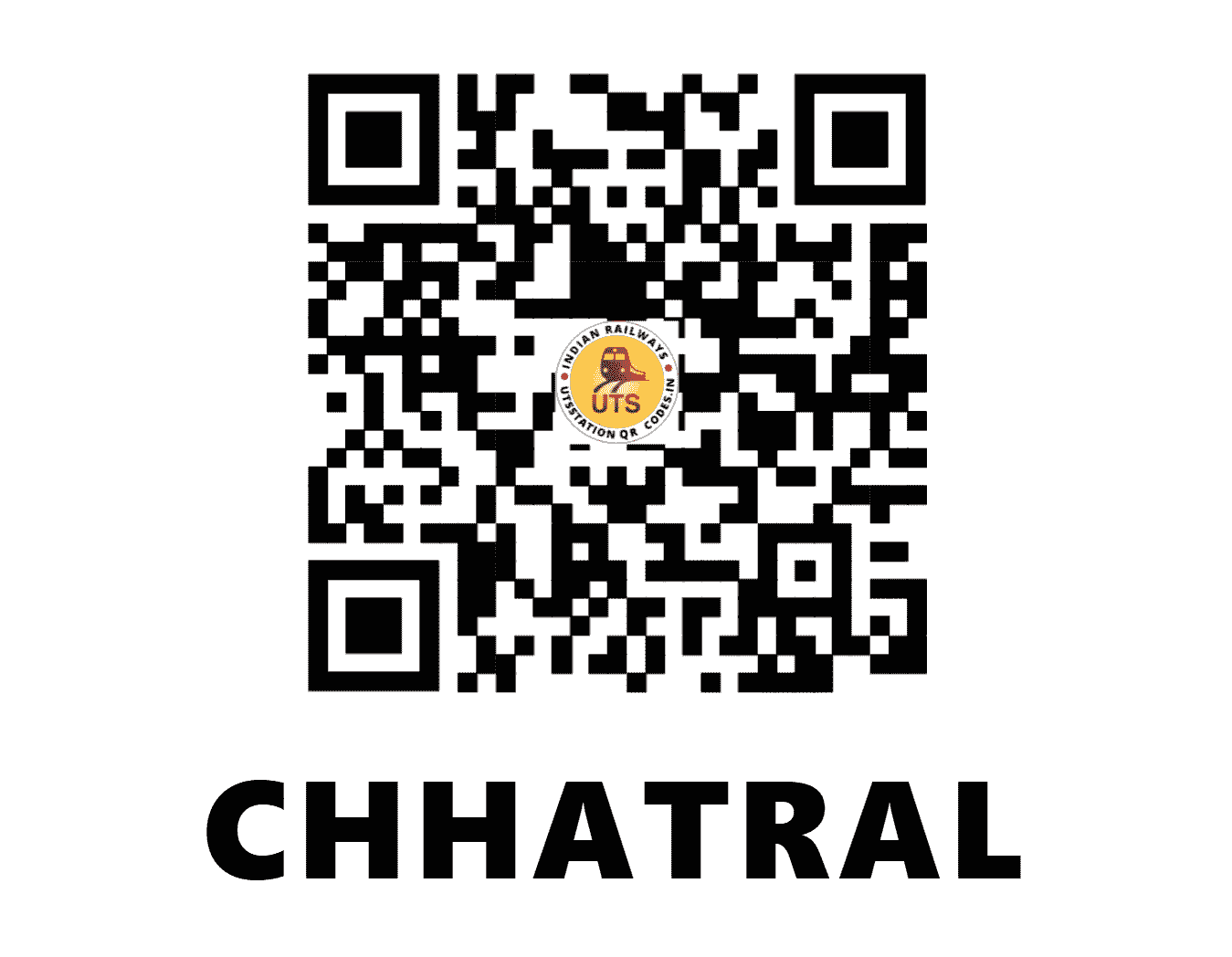 UTS QR Code for CHHATRAL - CTRL - WR ()