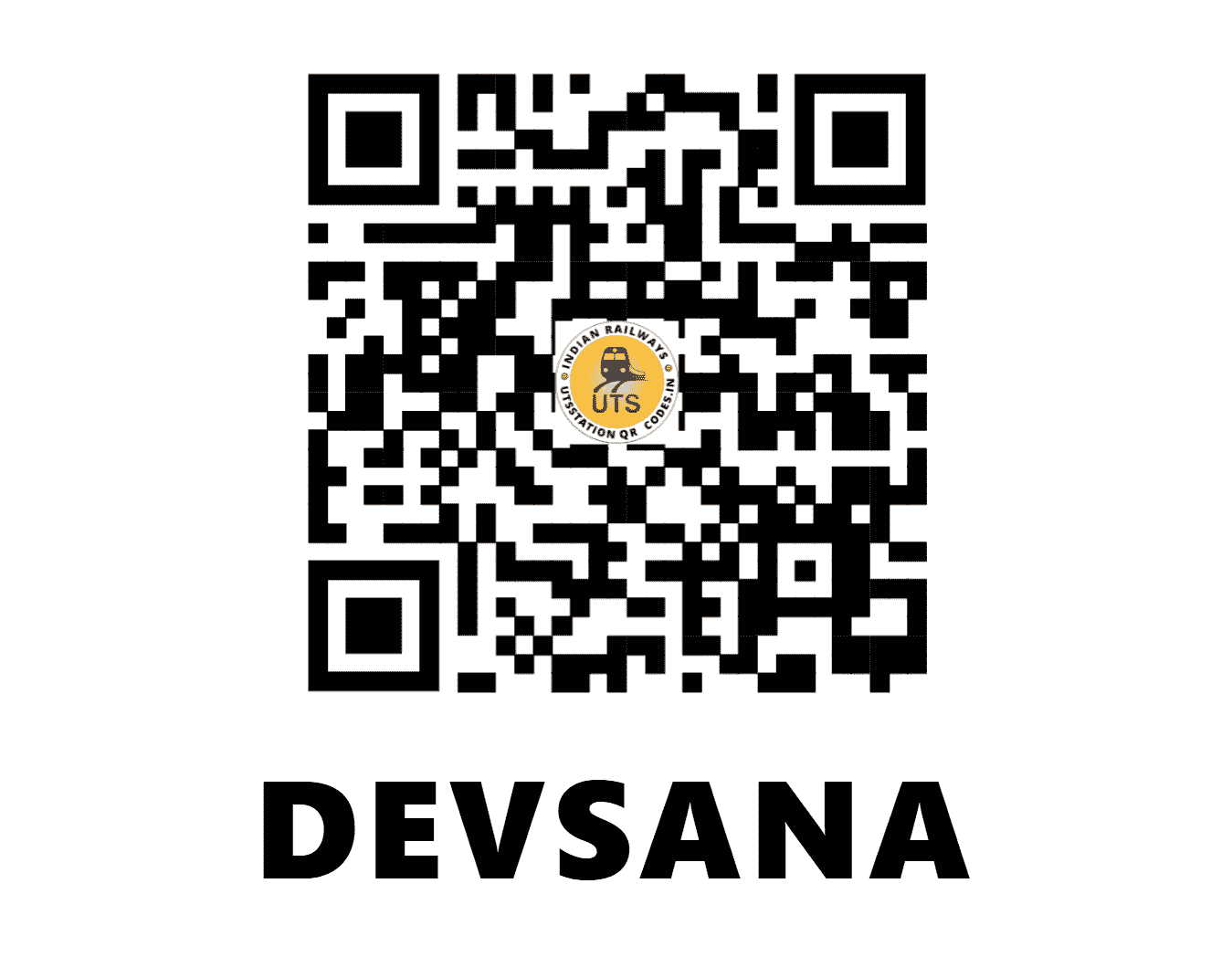 UTS QR Code for DEVSANA - DEU - WR ()
