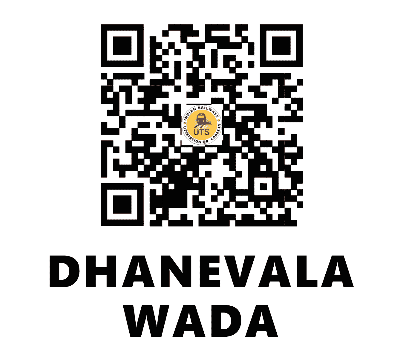 UTS QR Code for DHANEVALA WADA - DHVR - WR ()