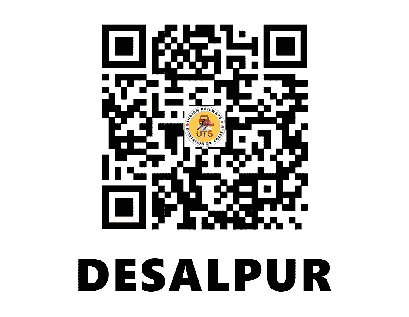 UTS QR Code for DESALPUR - DSLP - WR ()