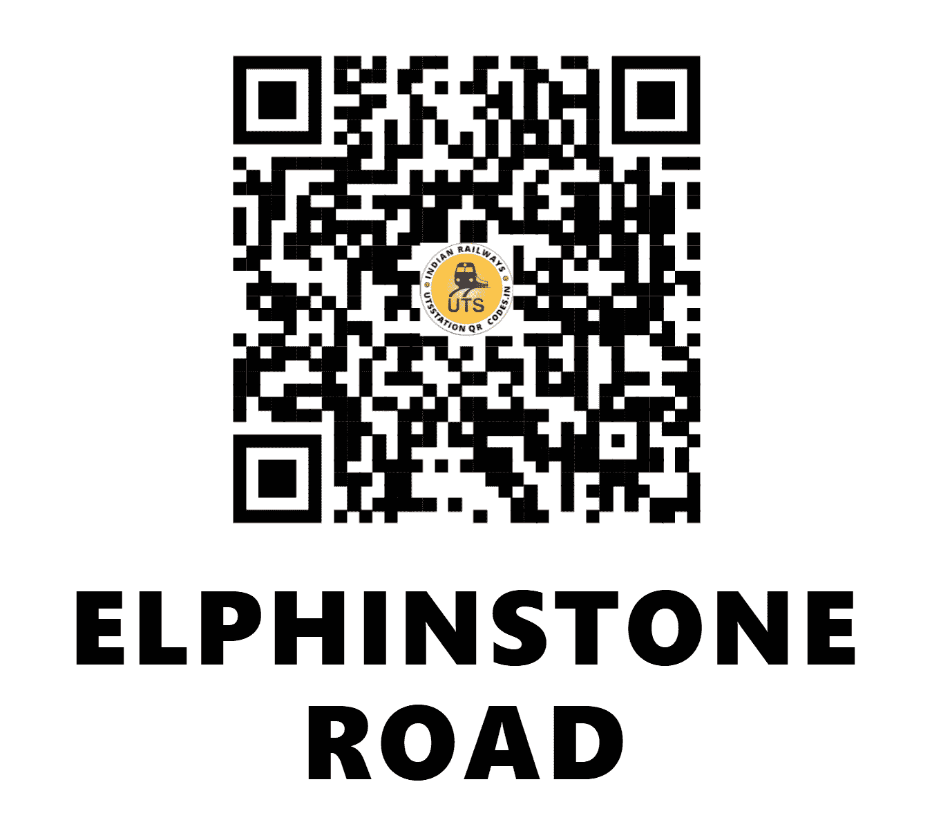 UTS QR Code for ELPHINSTONE ROAD - EPR - WR ()