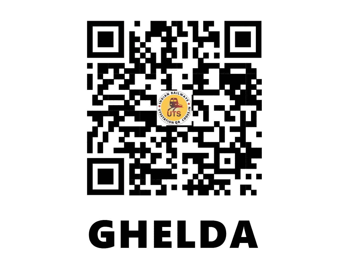 UTS QR Code for GHELDA - GLD - WR ()