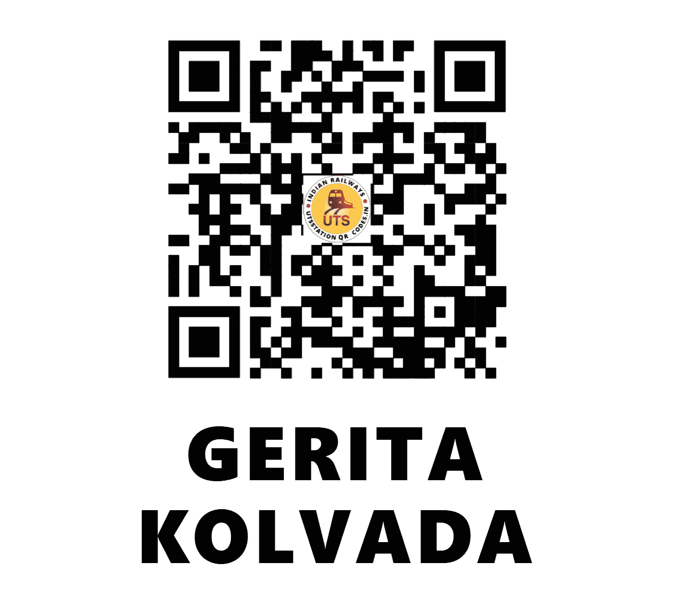 UTS QR Code for GERITA KOLVADA - GTKD - WR ()
