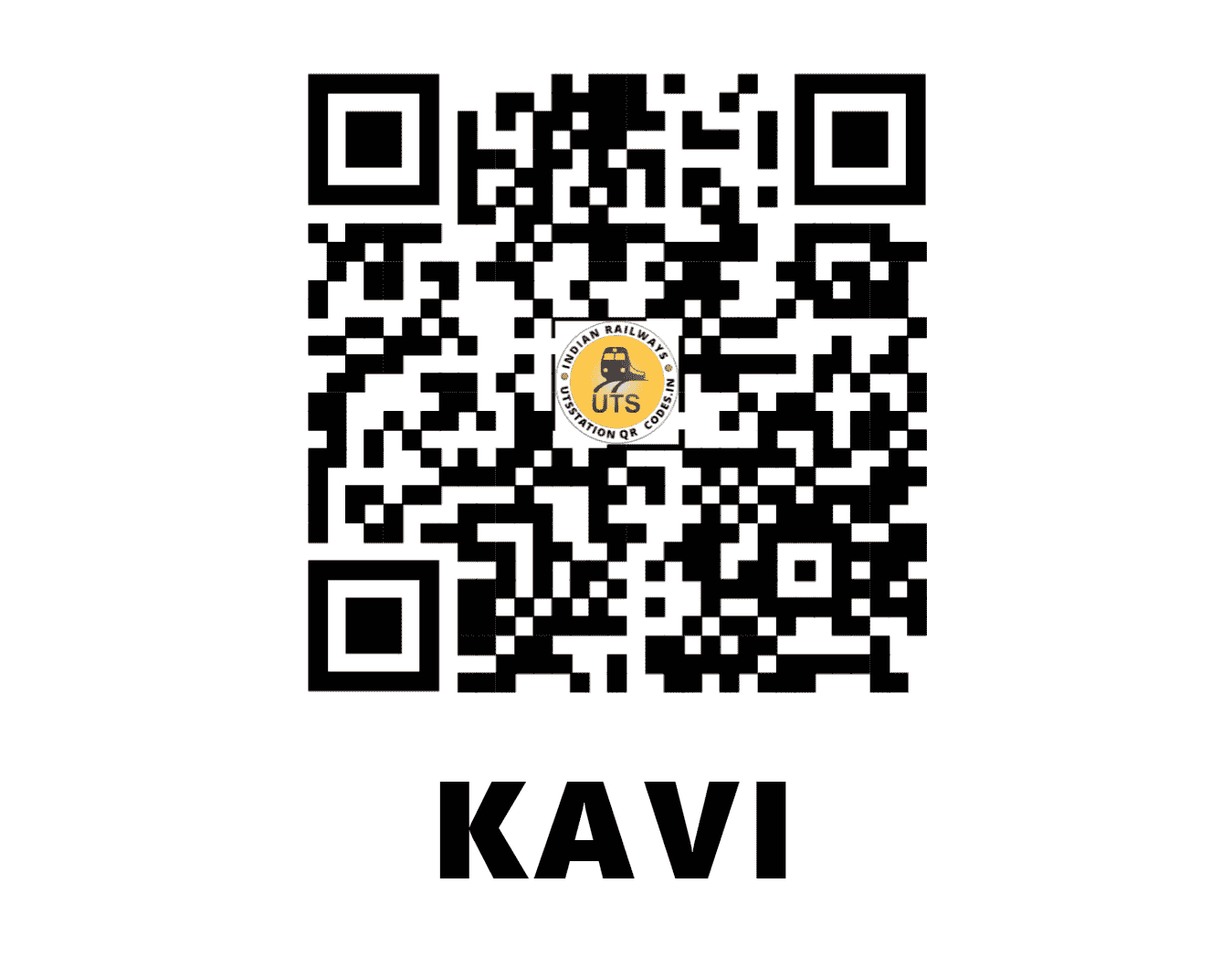 UTS QR Code for KAVI - KAVI - WR ()