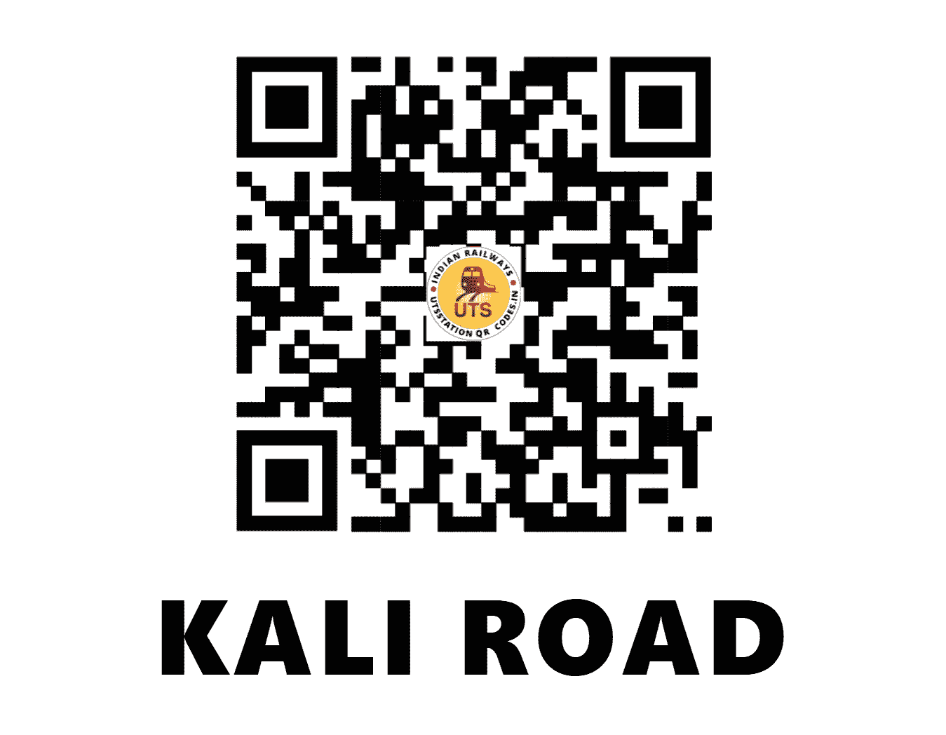 UTS QR Code for KALI ROAD - KLRD - WR ()