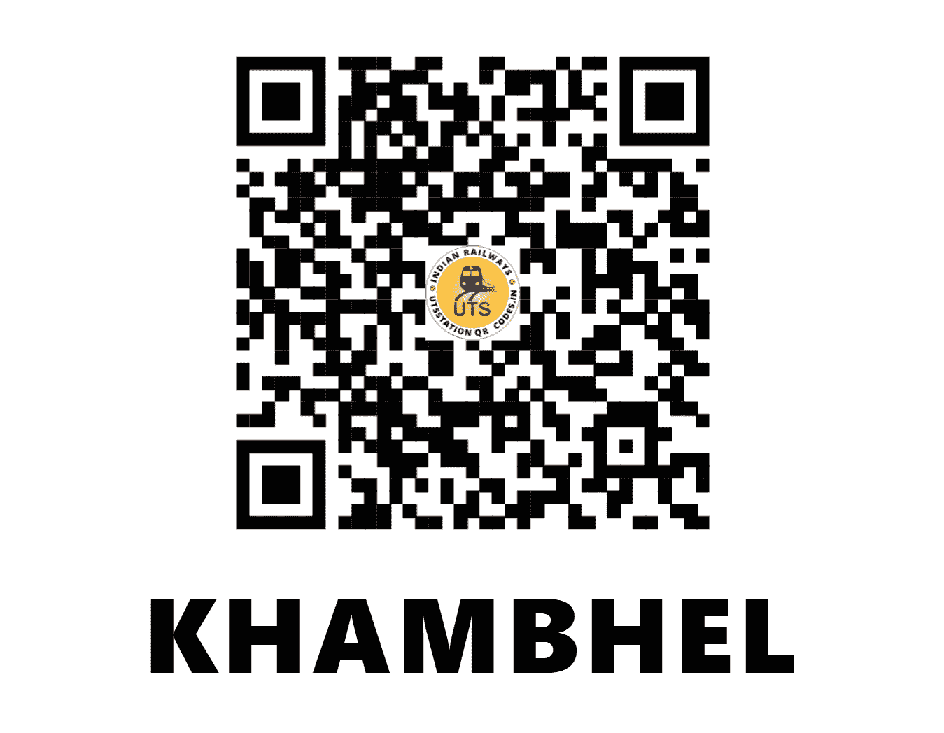 UTS QR Code for KHAMBHEL - KVH - WR ()