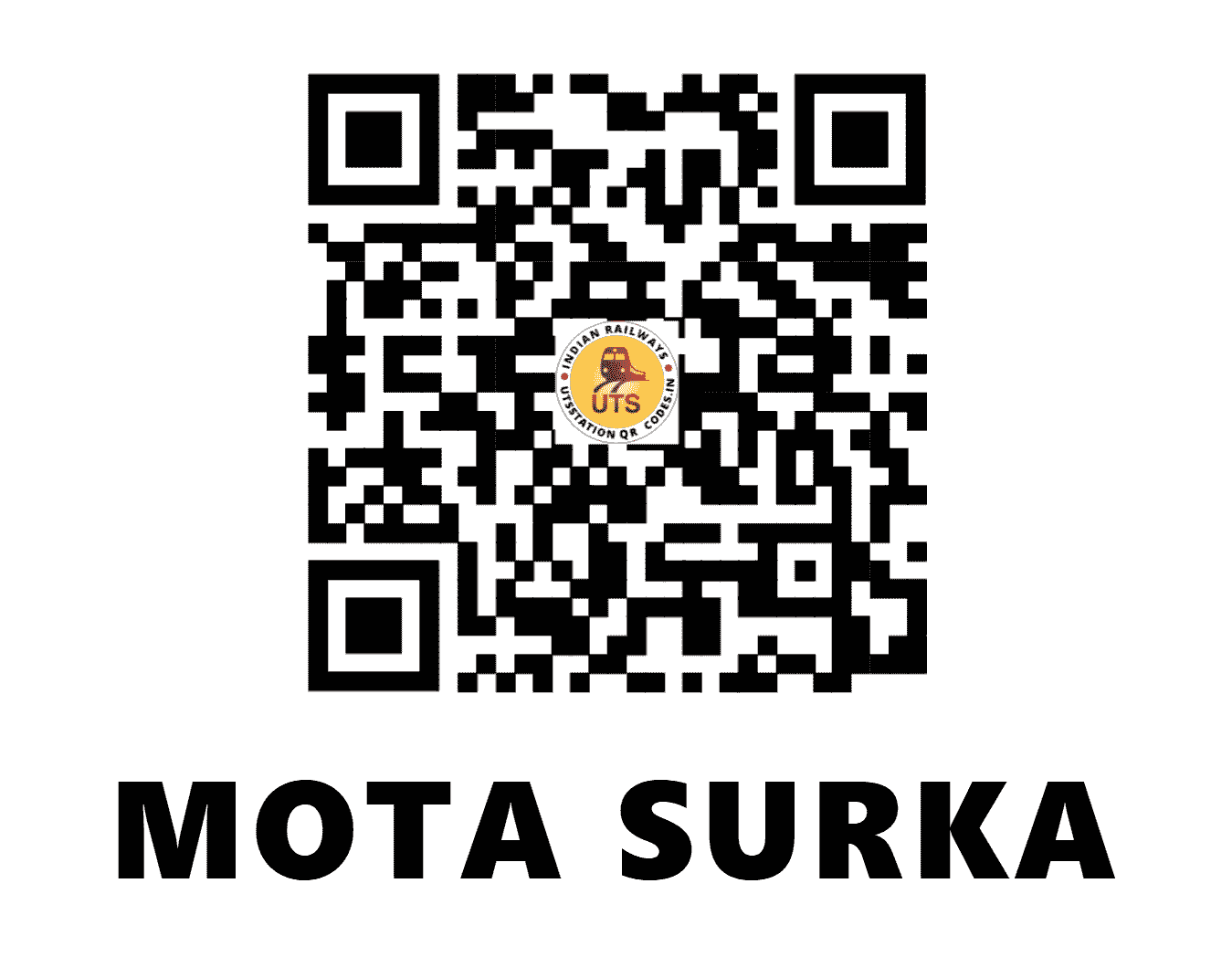 UTS QR Code for MOTA SURKA - MTSK - WR ()