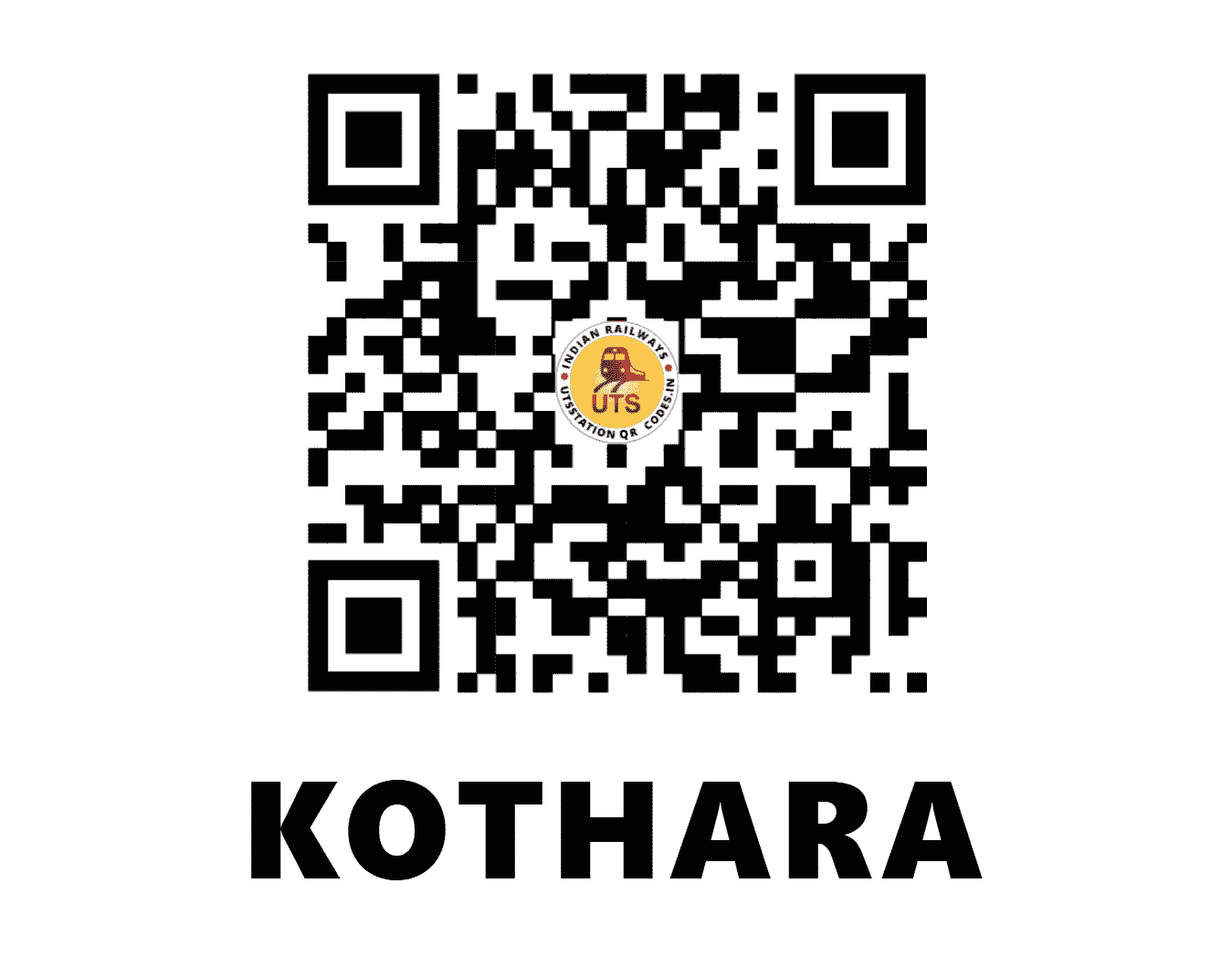 UTS QR Code for KOTHARA - QTR - WR ()