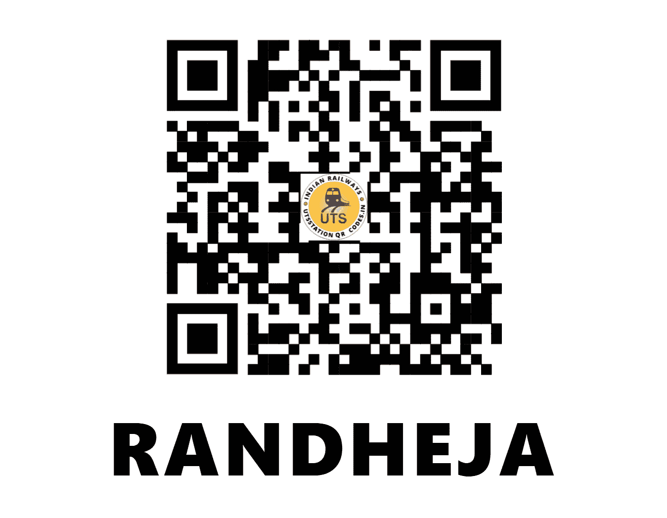 UTS QR Code for RANDHEJA - RDJ - WR ()