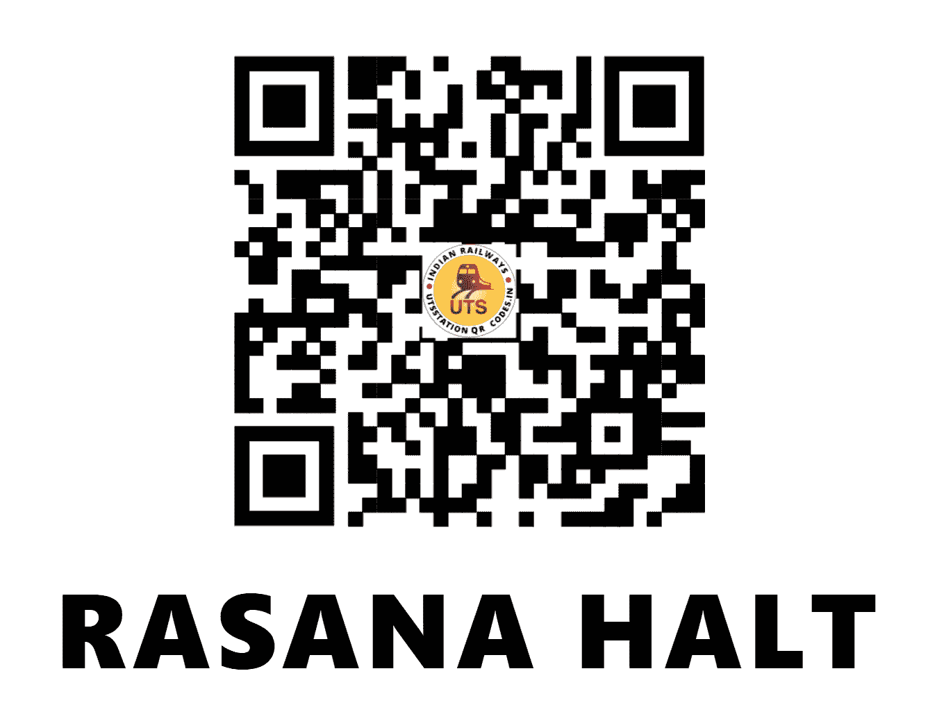 UTS QR Code for RASANA HALT - RSNA - WR ()
