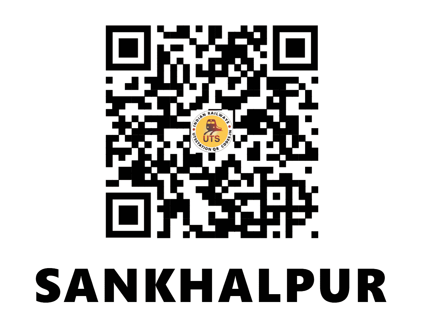 UTS QR Code for SANKHALPUR - SNKP - WR ()