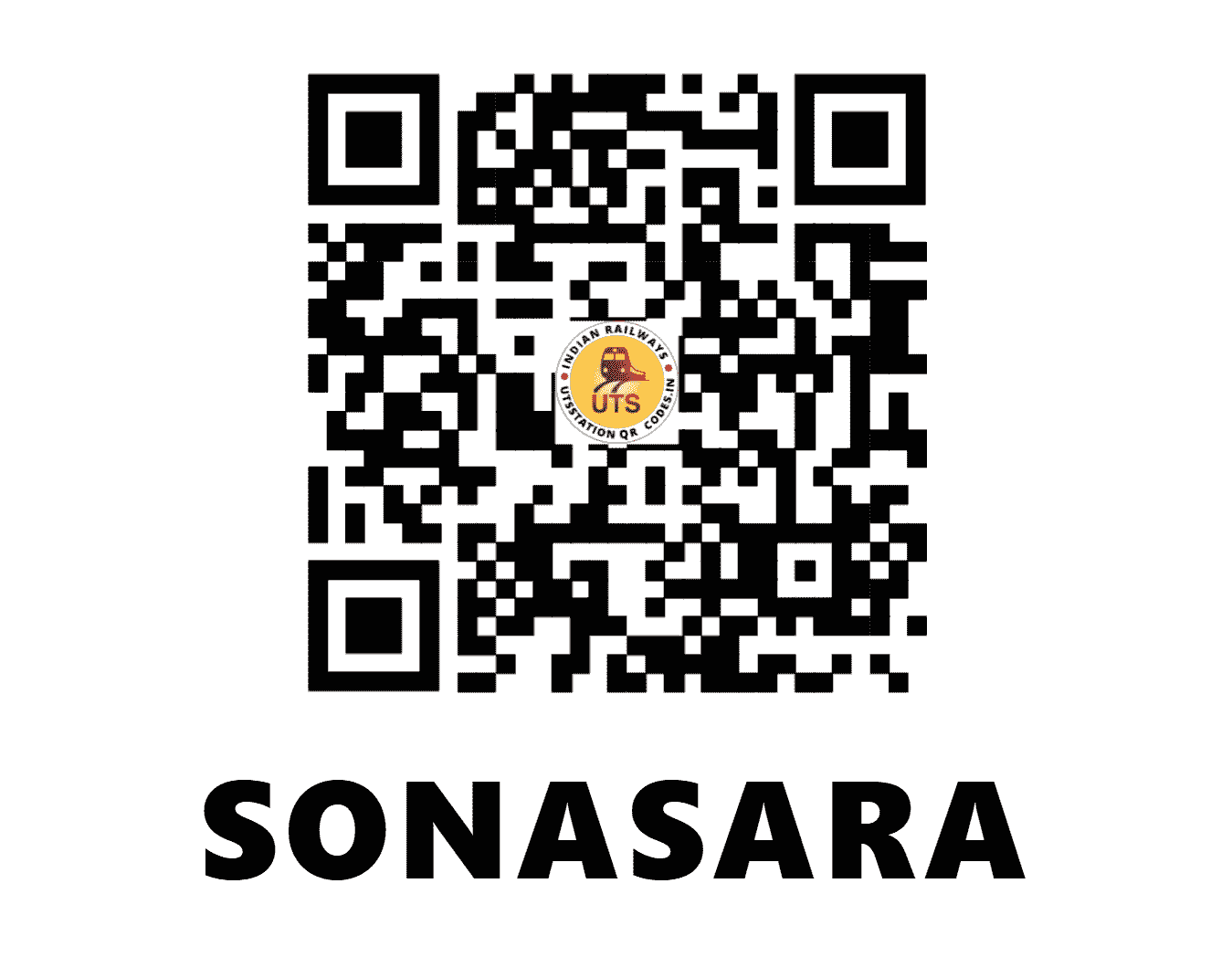 UTS QR Code for SONASARA - SNSR - WR ()