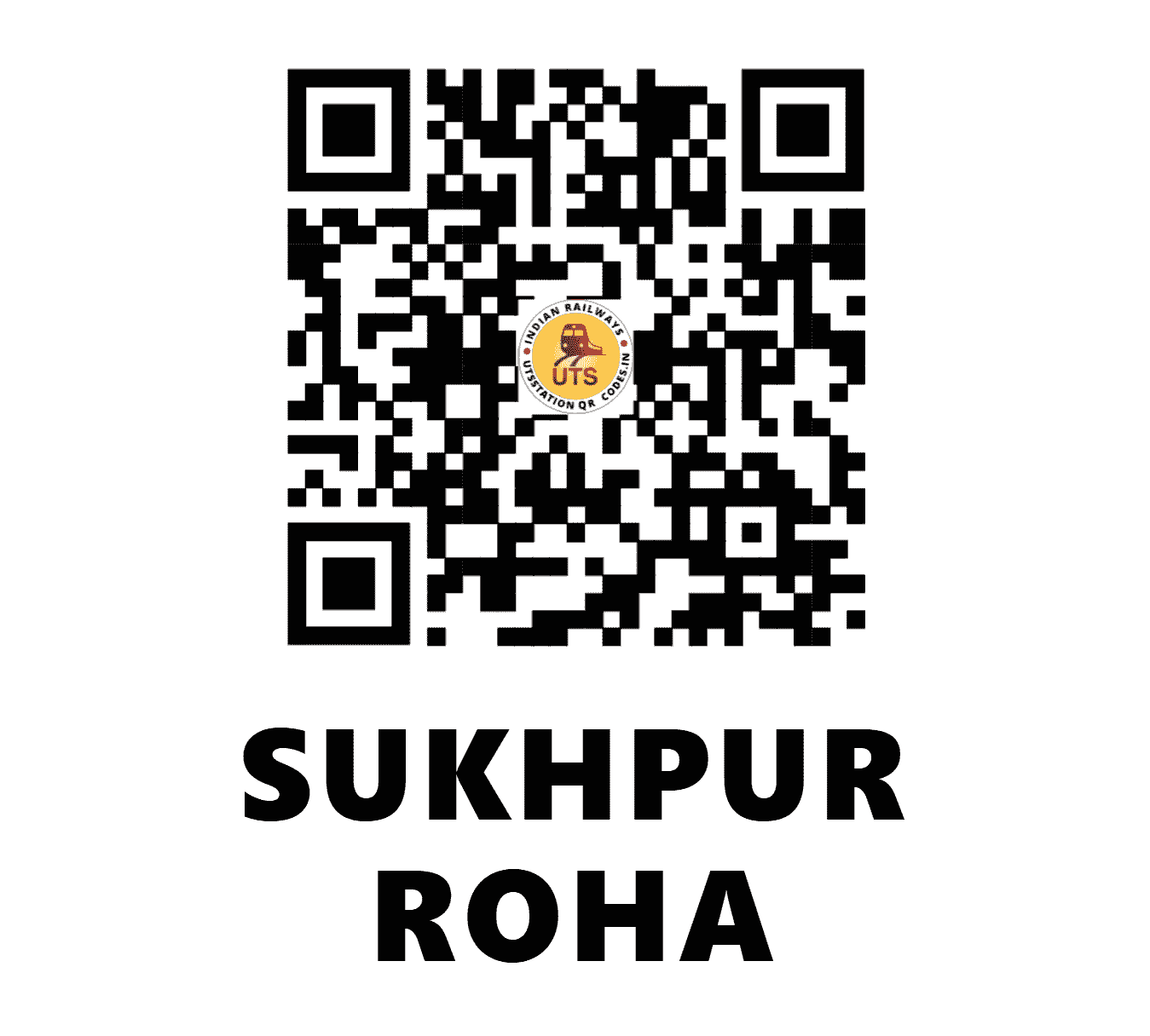 UTS QR Code for SUKHPUR ROHA - SRHA - WR ()