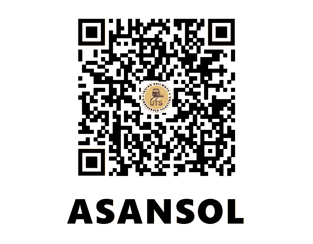 UTS QR Code for Asansol - ASN