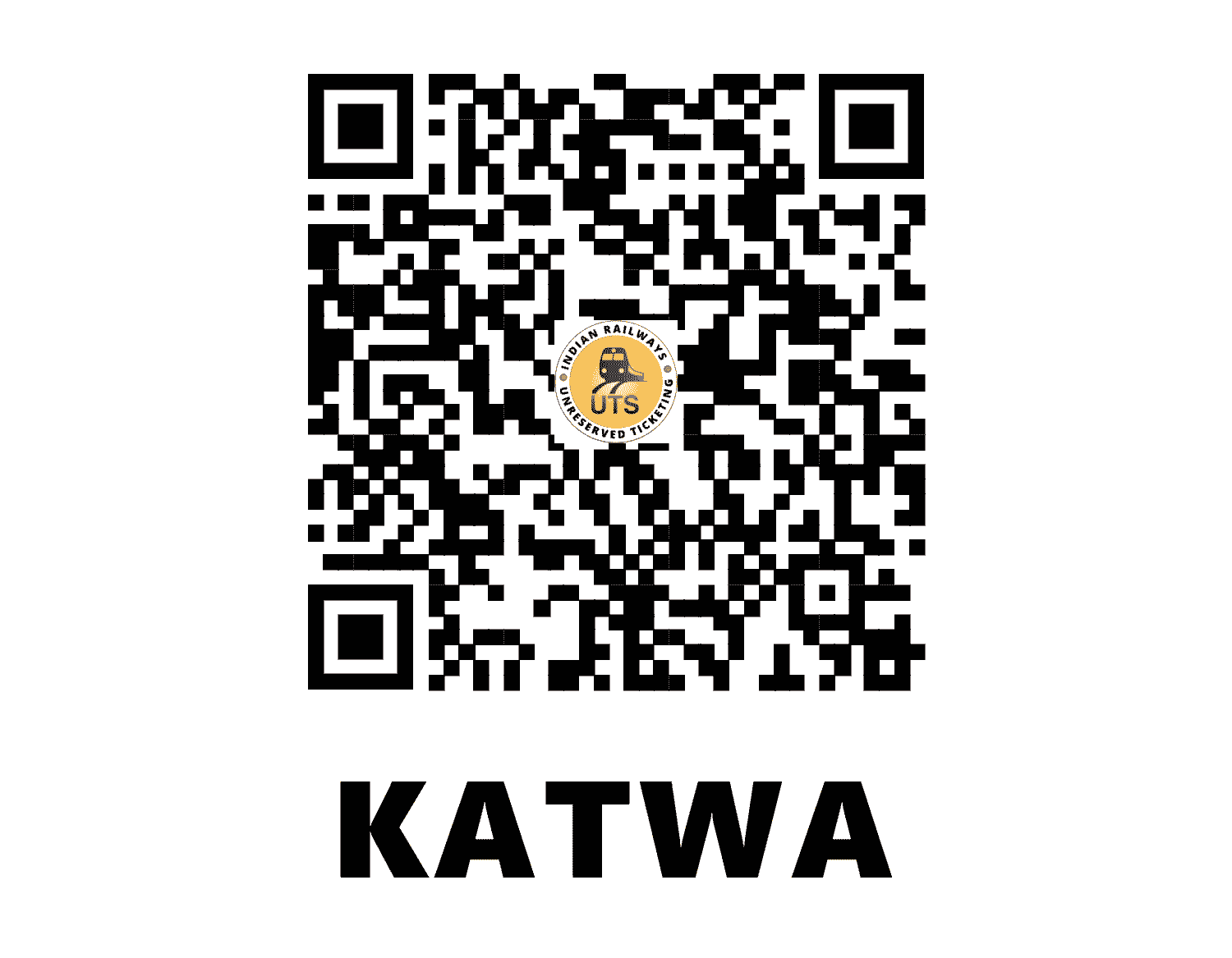 UTS QR Code for Katwa - KWAE