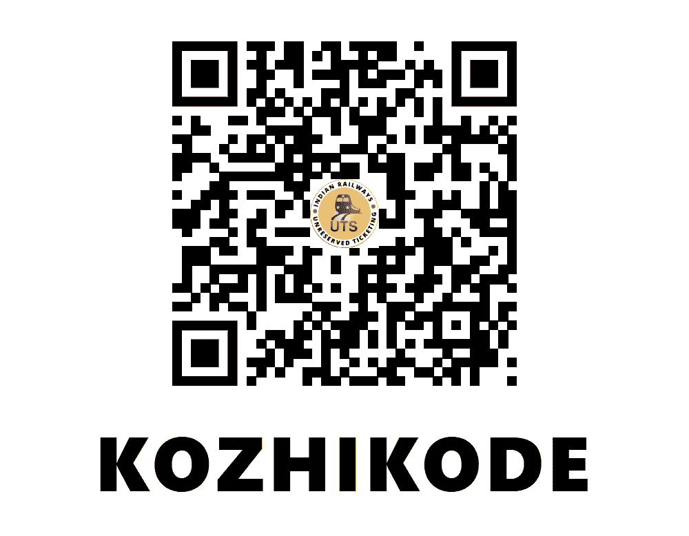 UTS QR Code for Kozhikode - CLT